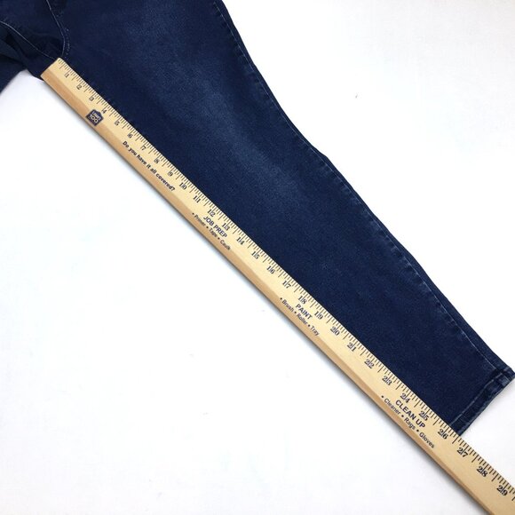 Talbots Women's Jeans Stretch Jeggings Dark Wash size 8P length 26.5" - Picture 6 of 8